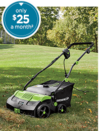 Earthwise 16-Inch Corded Electric Dethatcher