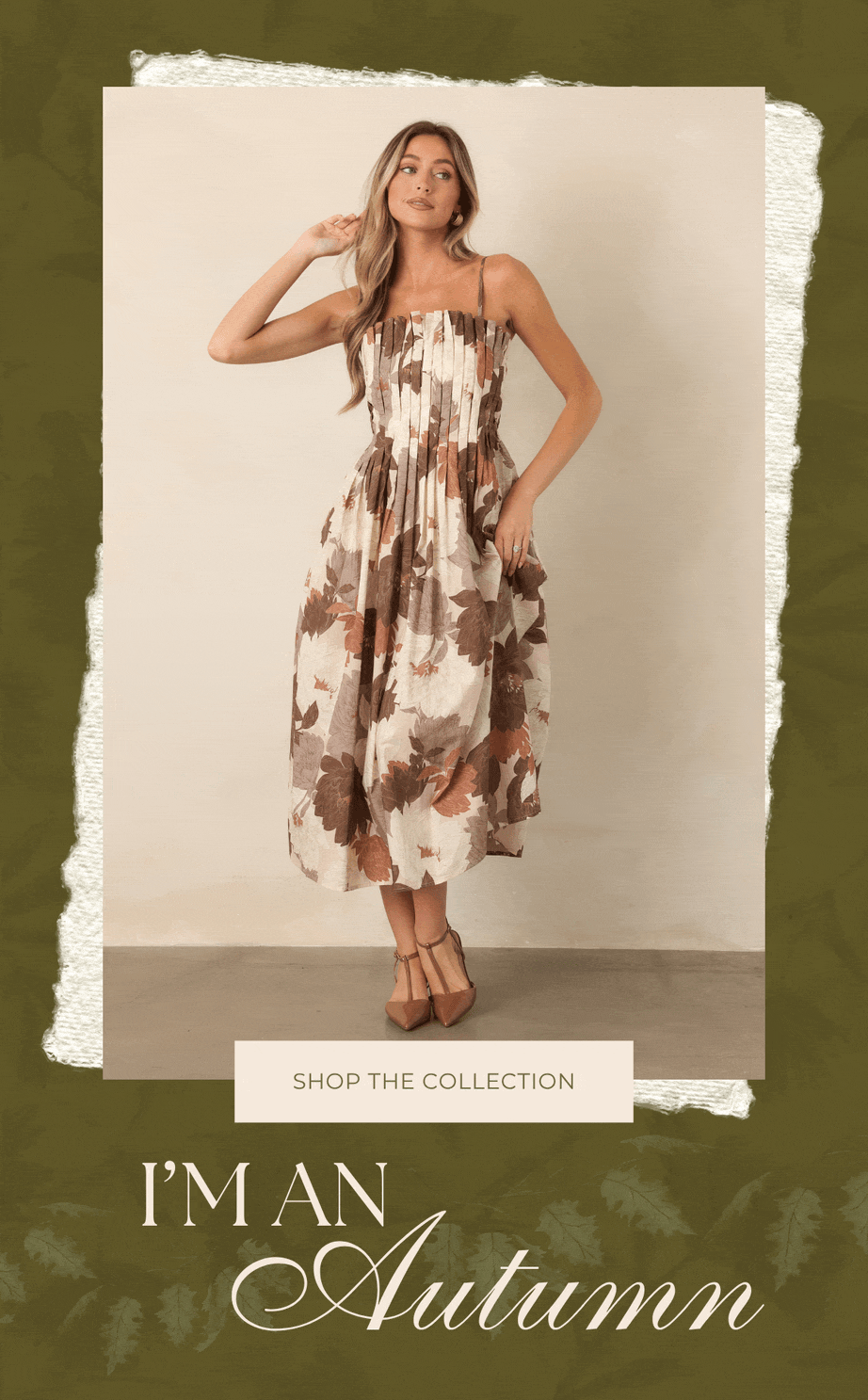 "I'm an autumn. Shop the collection."
