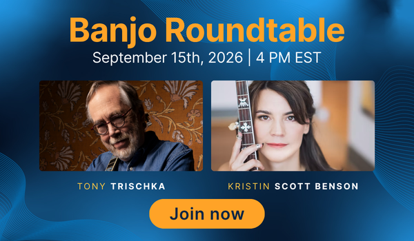 Banjo Roundtable, September 15th 4 PM ET