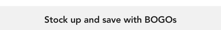 stock up and save with bogos