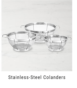 Stainless-Steel Colanders