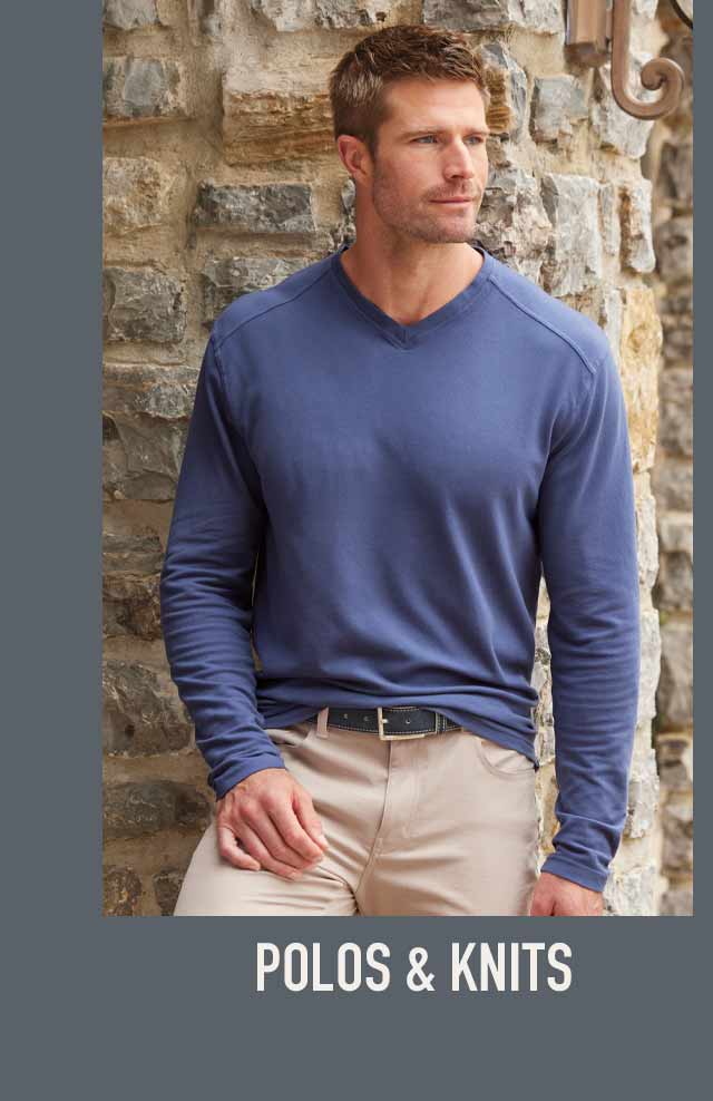 Shop polos and knits