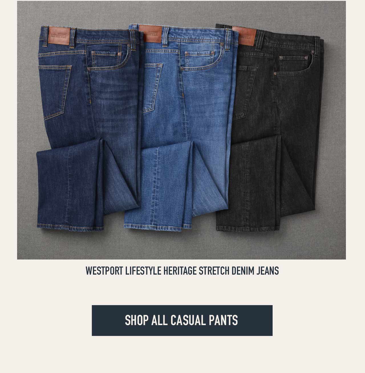 Shop the casual pants collection