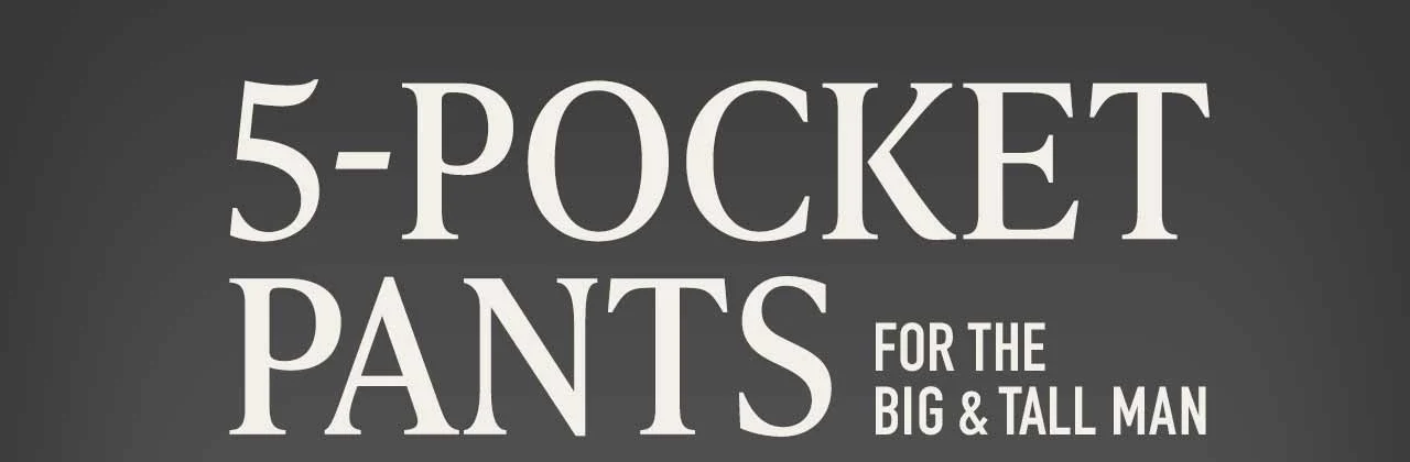 5 Pockets. Endless Possibilities. — easygoing casual pants for all season