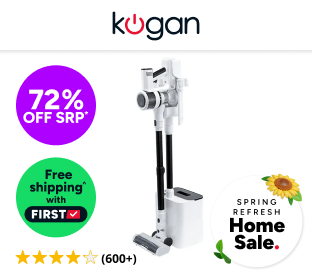 Kogan MX15 Max Cordless Stick Vacuum Cleaner with Auto-Empty Dock Product Image