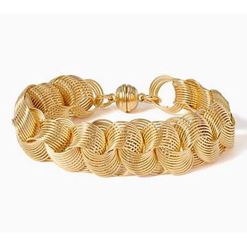 David Markstein Bronze Luxe Premier Garibaldi Rolo Bracelet