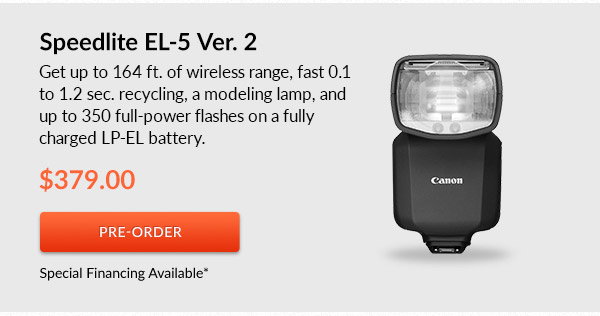 Speedlite EL-5 Ver. 2 | Pre-Order