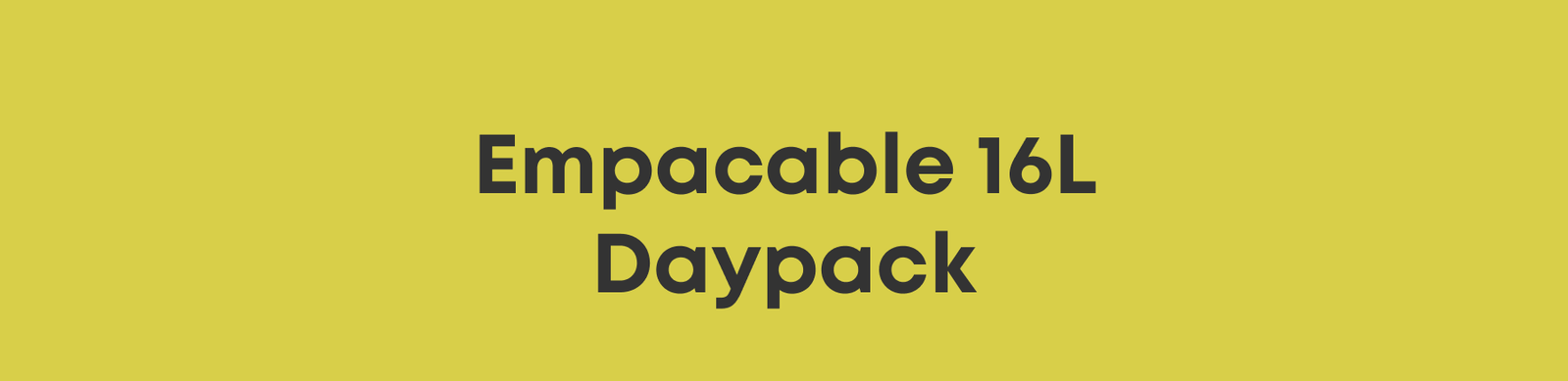 Empacable 16L Daypack
