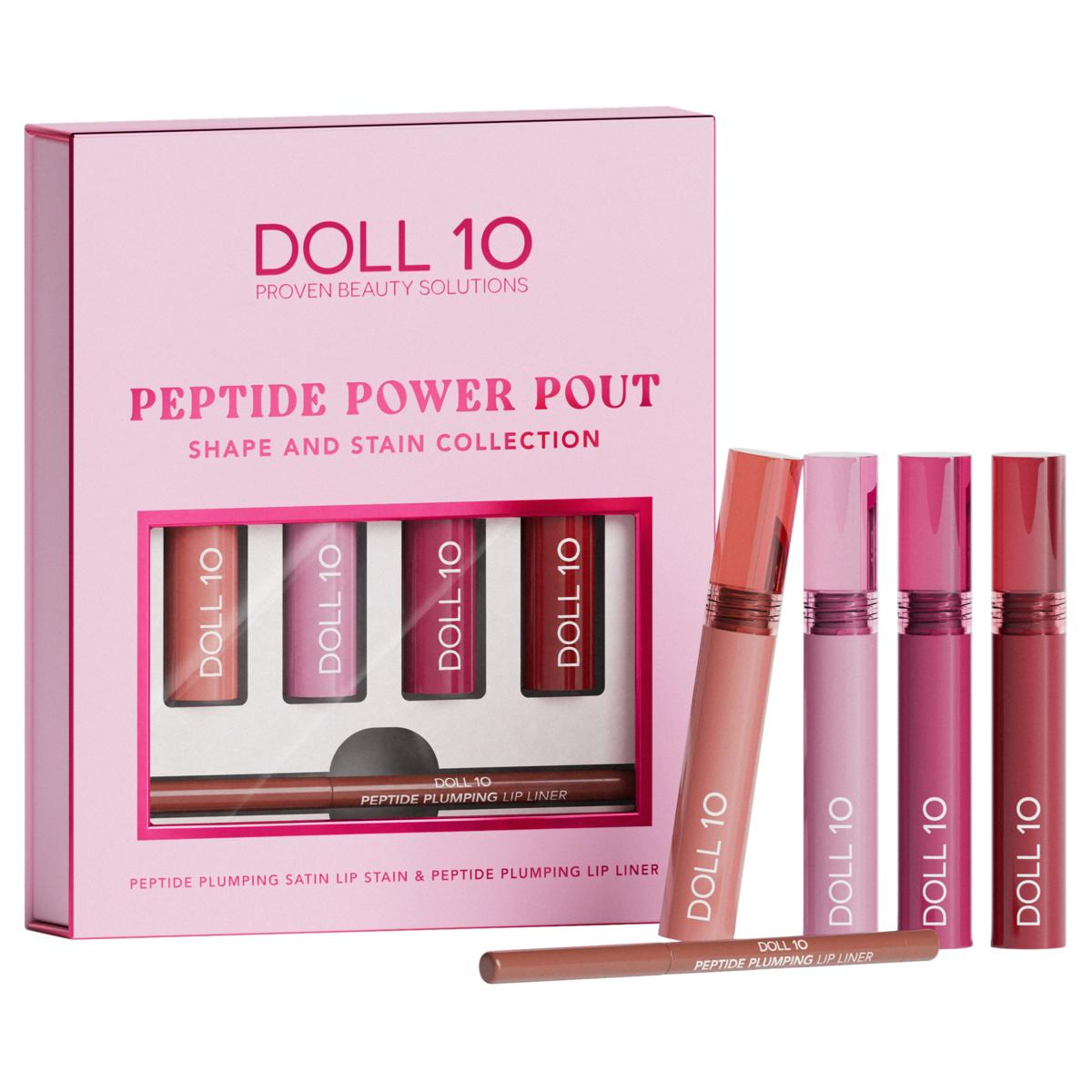 Doll 10 Peptide Power Pout Shape & Stain Collection