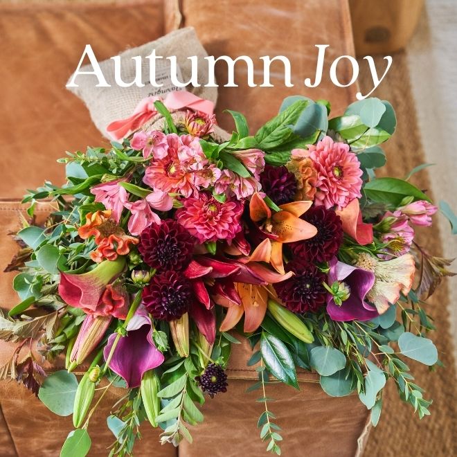Autumn Joy bouquet - 20% Off until midnight with code YARNIT.
