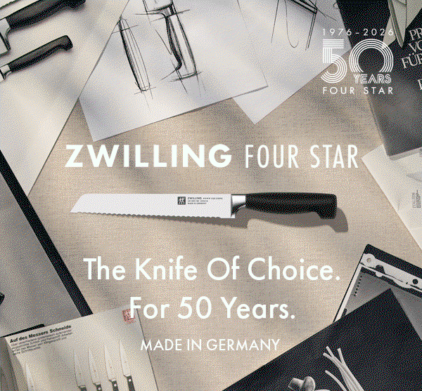 50 Years of Four Star—The Bread Knife Now $49.99