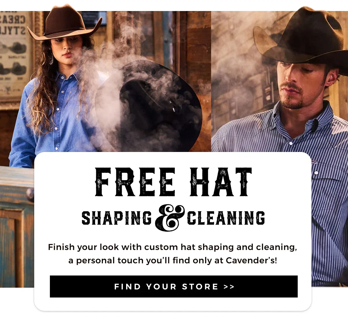 HAT CARE AND ACCESSORIES