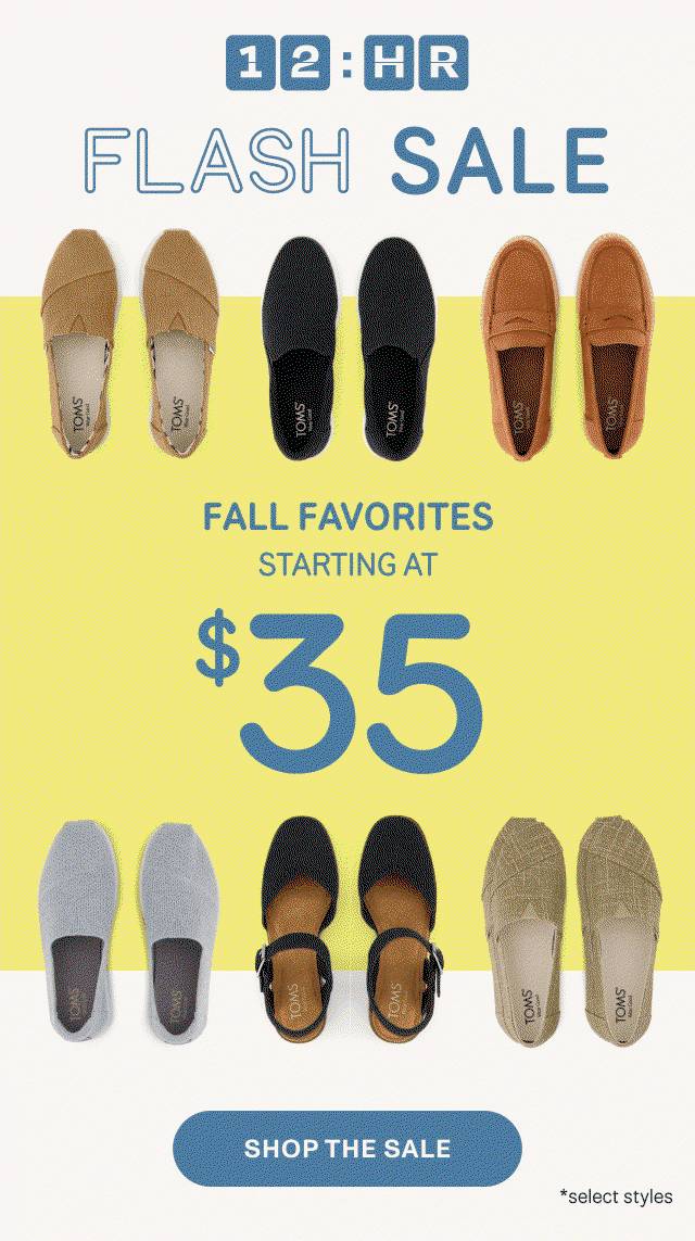 Fall Favorites Starting at $35