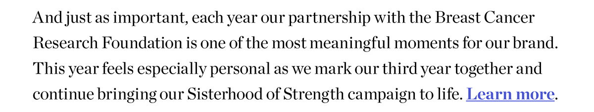 Sisterhood of Strength | Learn More