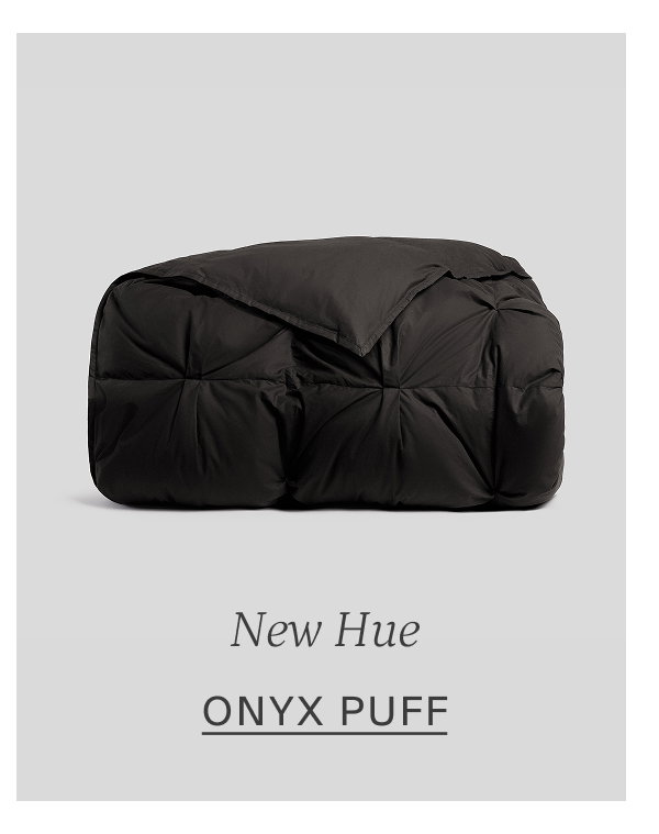 new hue, onyx puff