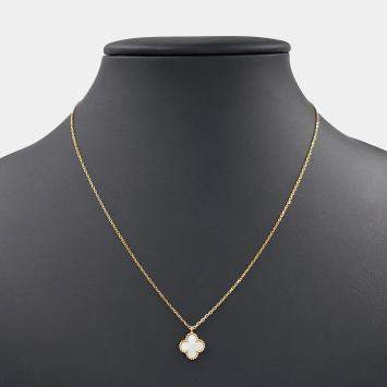 18k Yellow Gold Mother of Pear