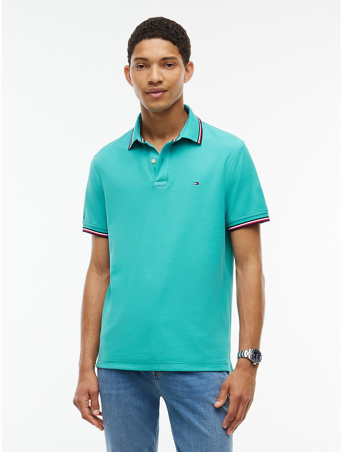 Image of Regular Fit Tommy Wicking Polo