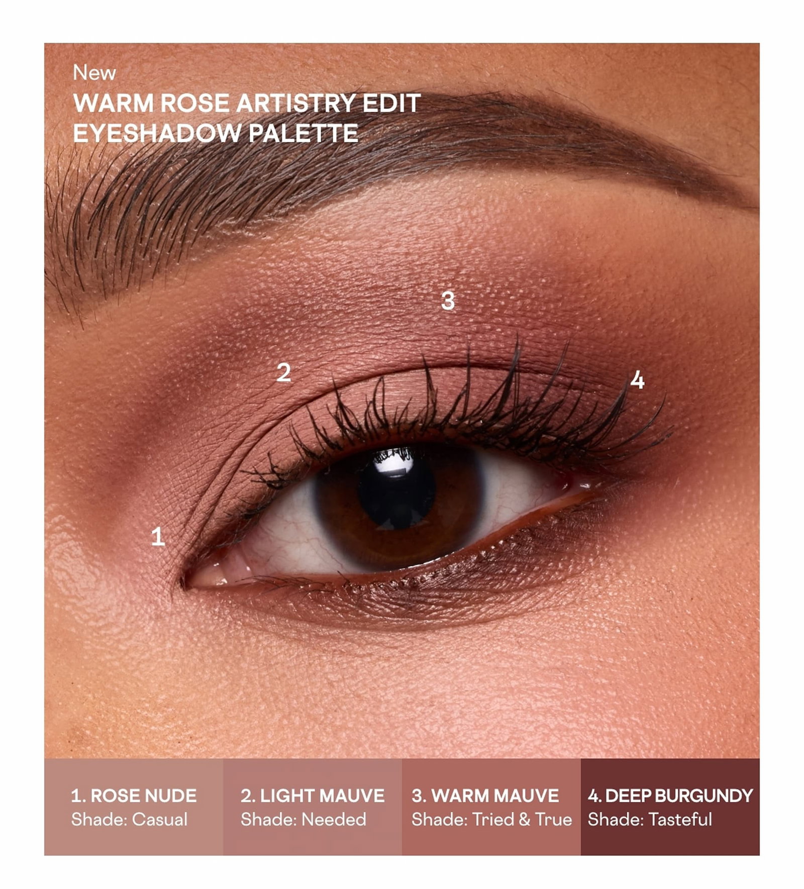 Warm Rose Artistry Edit Eyeshadow Palette