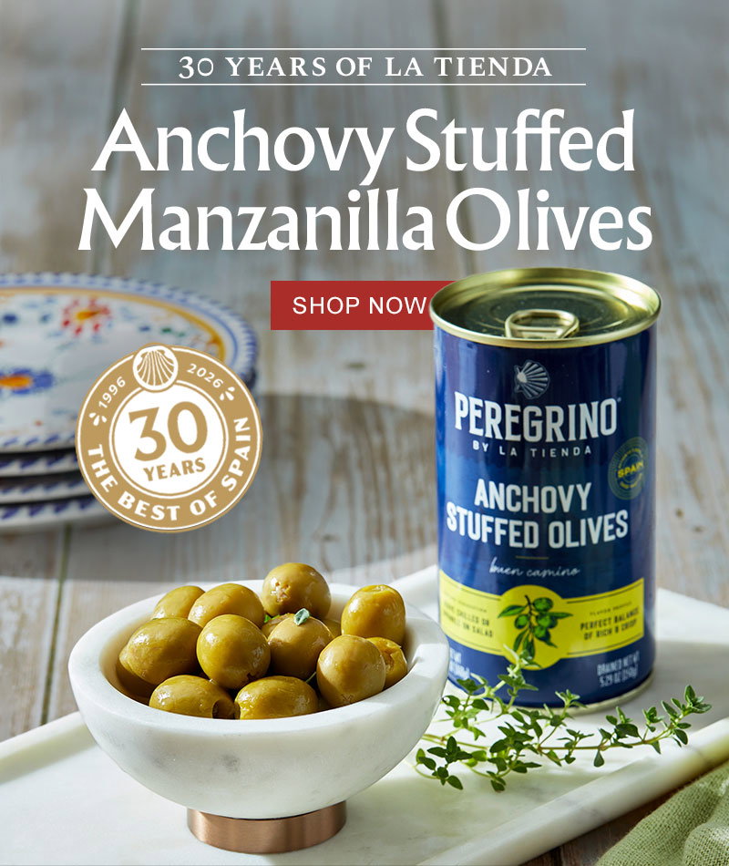 30 Years of La Tienda - Anchovy Stuffed Manzanilla Olives