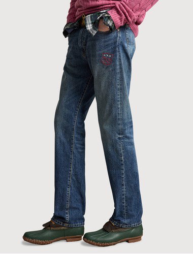 Hampton Straight-Fit Rhineback Jeans