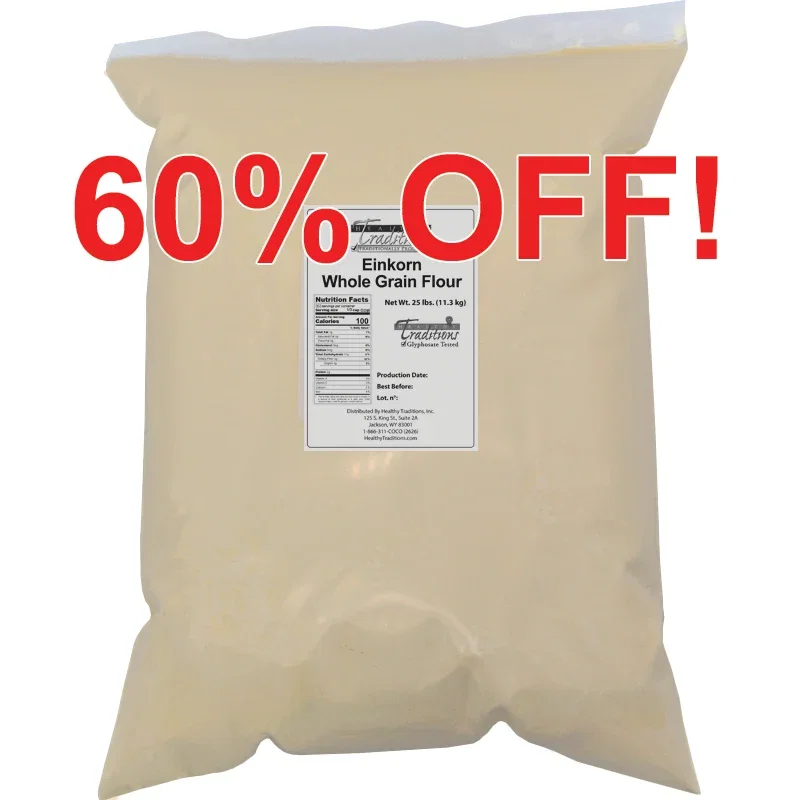 Image of Einkorn Whole Grain Flour – 25 lb. Bag