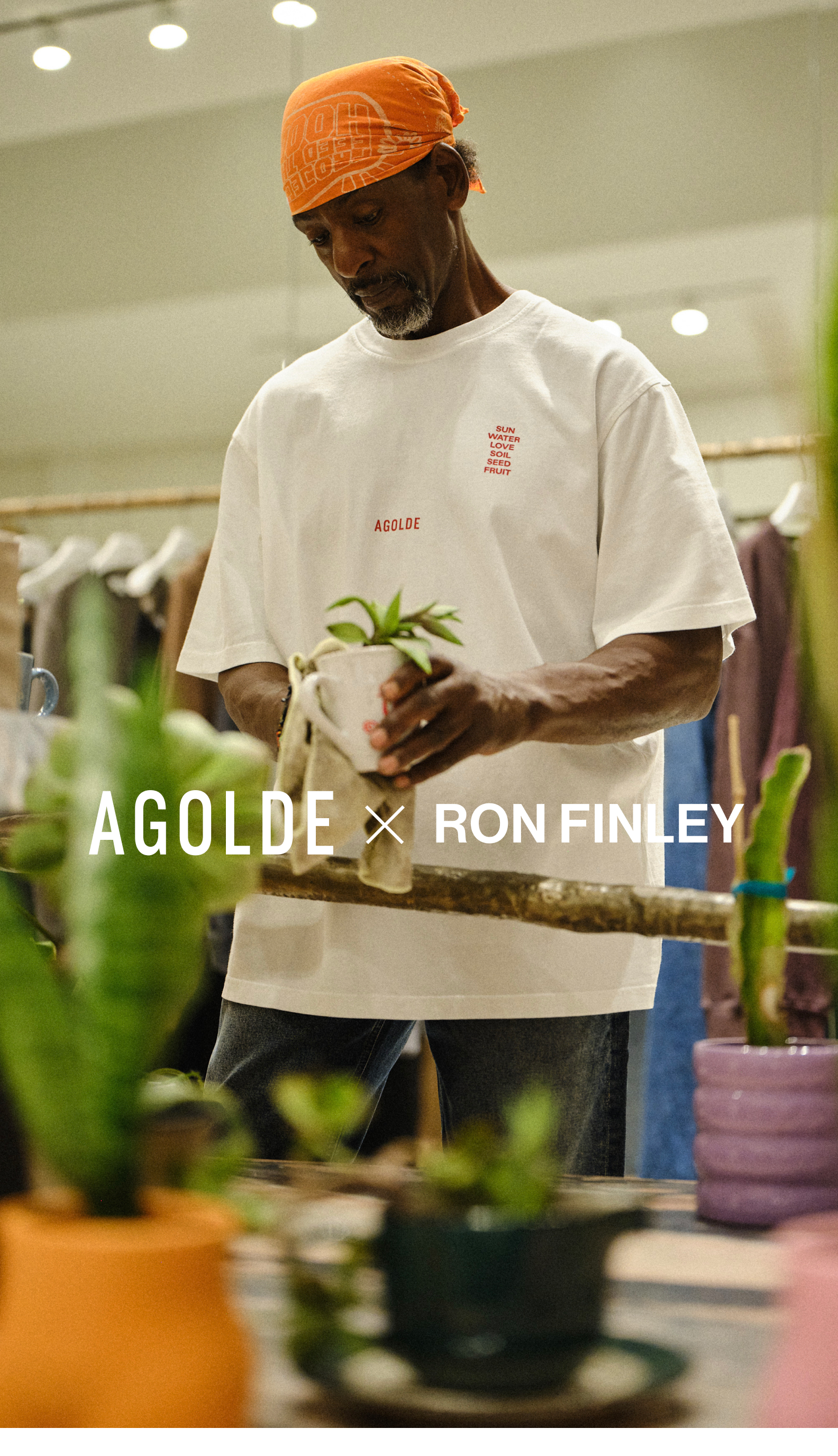 AGOLDE x Ron Finley