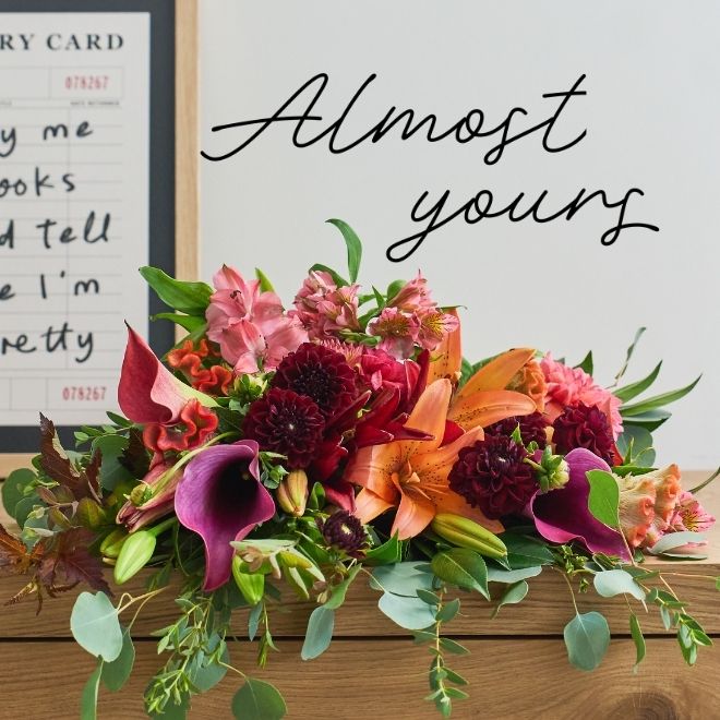 Autumn Joy bouquet - 20% Off until midnight with code YARNIT.