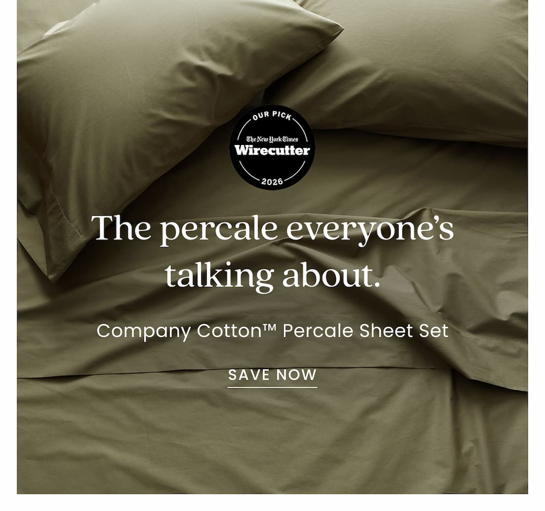 Classic Cool Cotton Percale Sheet Set