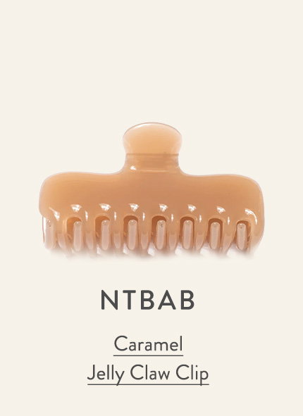 Caramel Jelly Claw Clip 