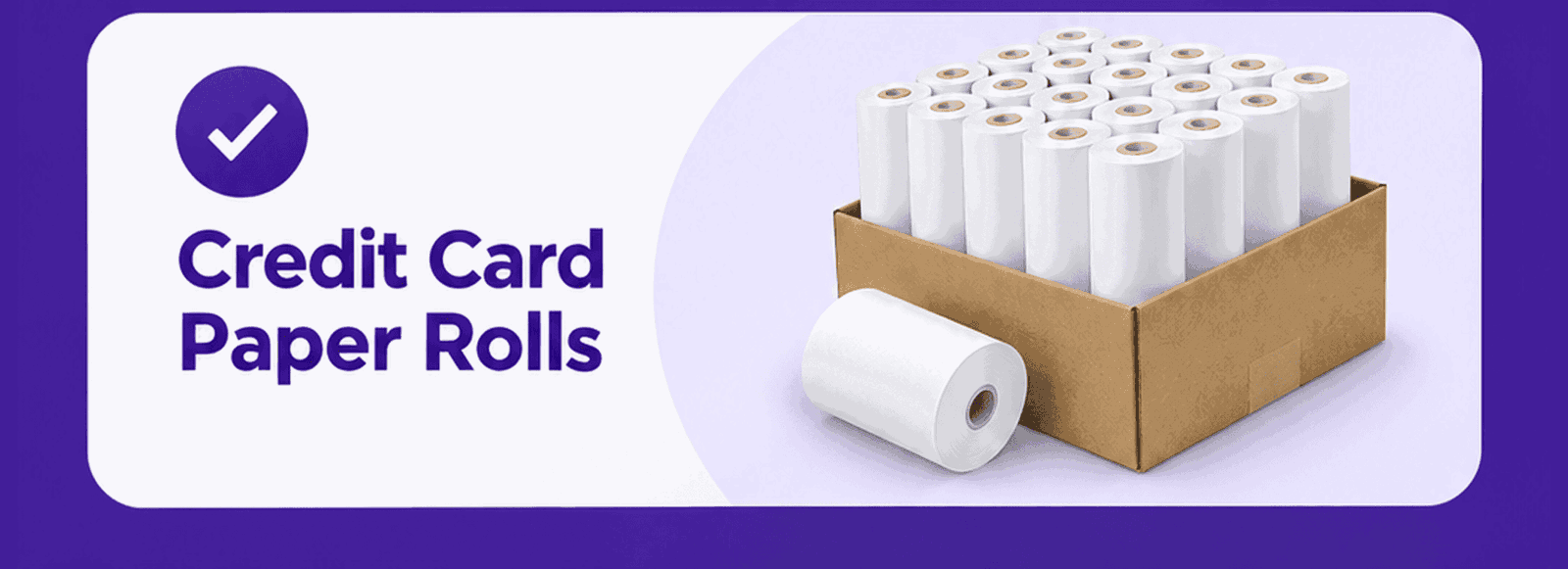 Credit Card Paper Rolls