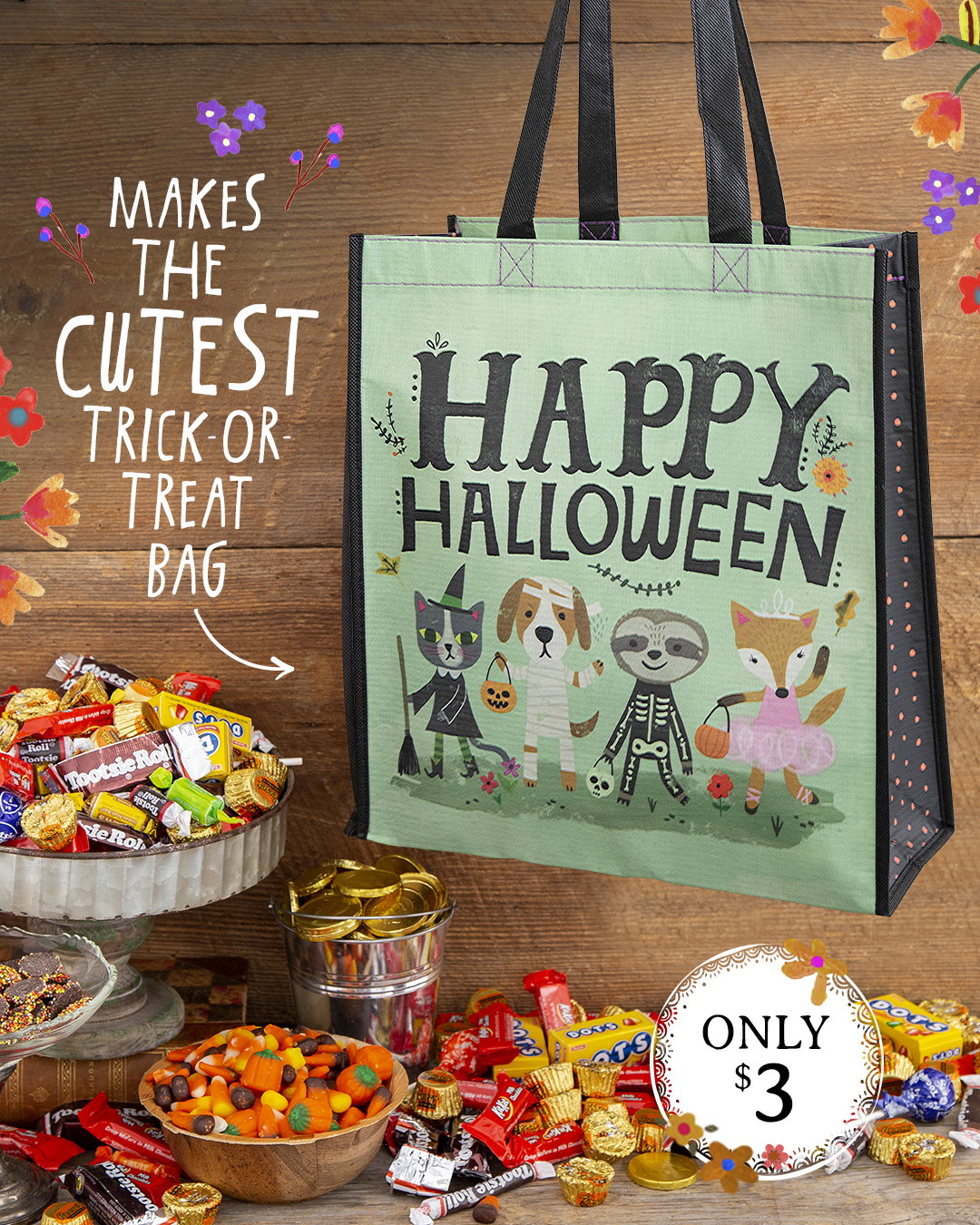 $3HALLOWEENBAG