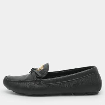 Size 37.5 Black Leather Loafer