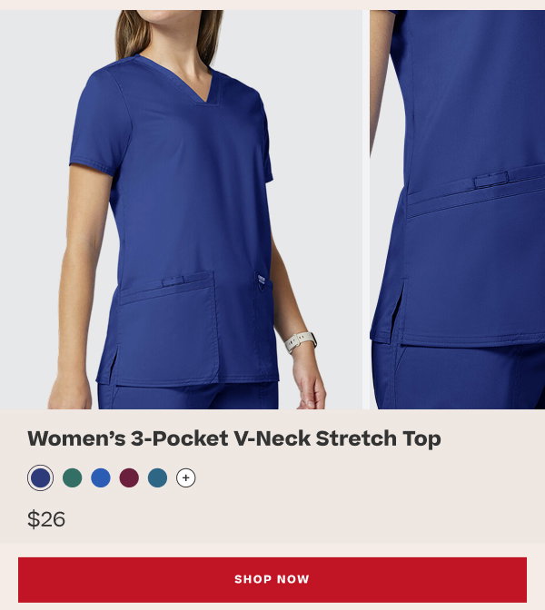 SHOP THE 3-POCKET STRETCH TOP