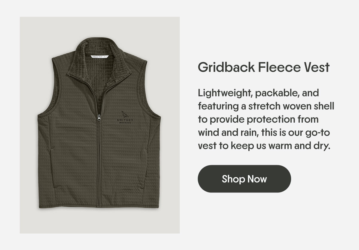Shop the Gridback Fleece Vest