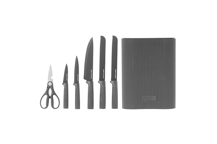 Lord Nelson knivset 7 delar med knivblock