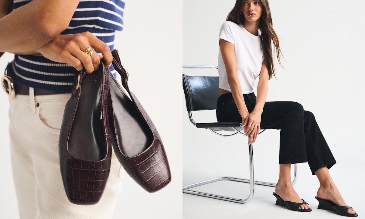 ballet flats, wedges