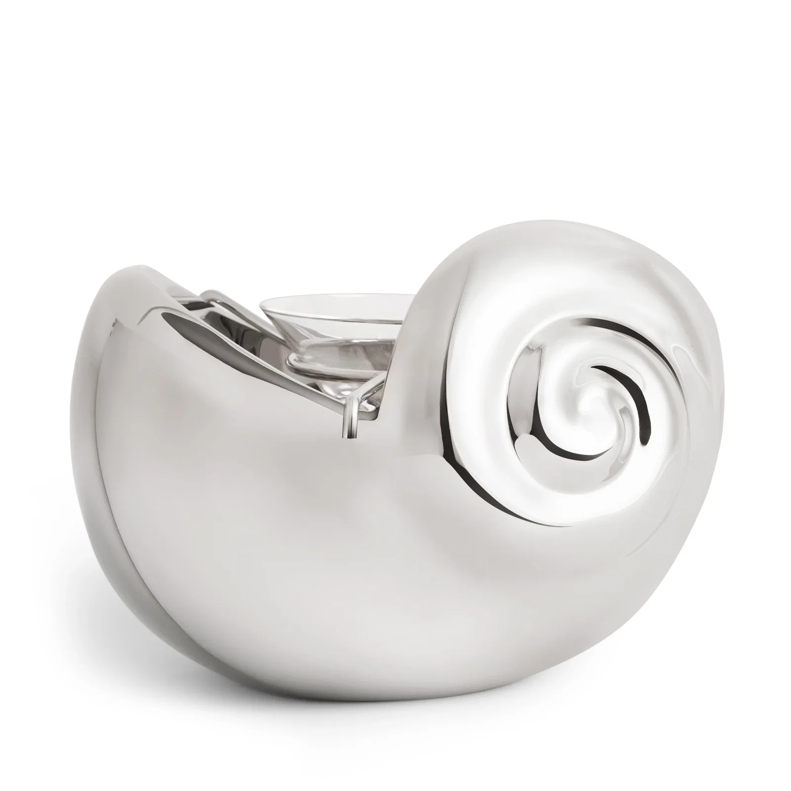 Image of Jessica McCormack Shell Caviar Dish - Stainless Steel