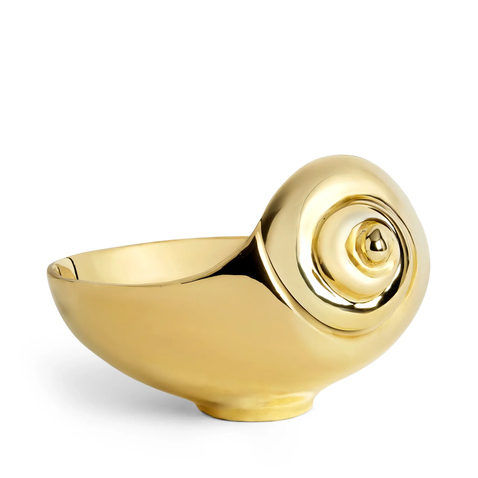 Image of Jessica McCormack Shell Bowl - Brass - Medium