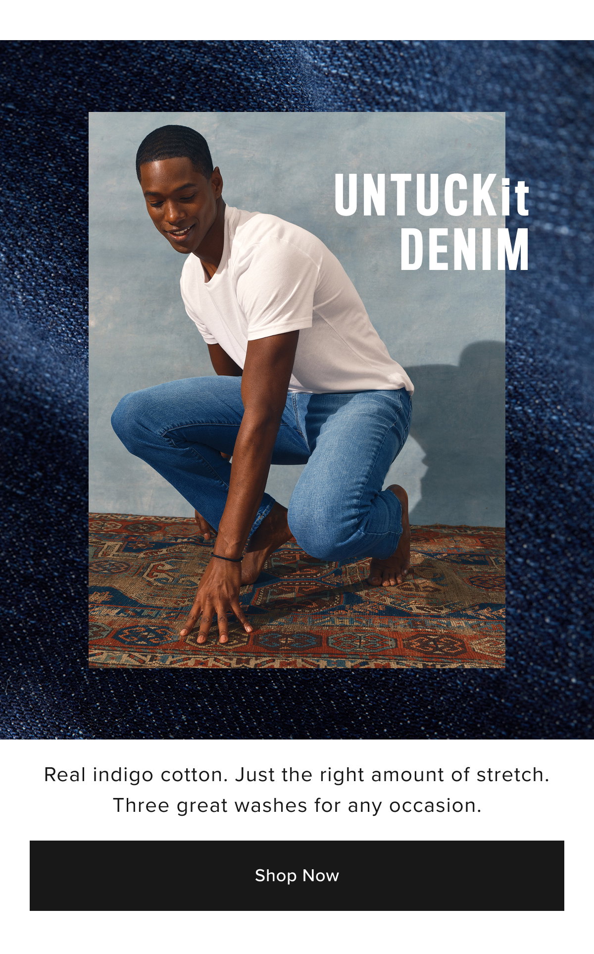 Shop Now UNTUCKit Denim