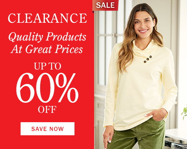 Clearance. Quality Products at Great Prices Up To 60% Off. Save Now. Sale: Women's Soft Cotton Cowl-Neck Tunic in Cream