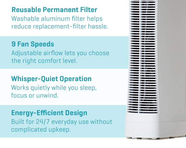 Keep fresh air flowing through fall and beyond with our #1 air purifier. Get 25% off.