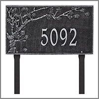 Lawn Address Plaques