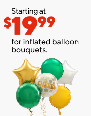 Print. Promote. Bring them in.
25% back in points on custom print orders of $100 or more
40% off custom cards, invites, wrapping paper, photo gifts and labels
Starting at $19.99 for inflated balloon bouquets