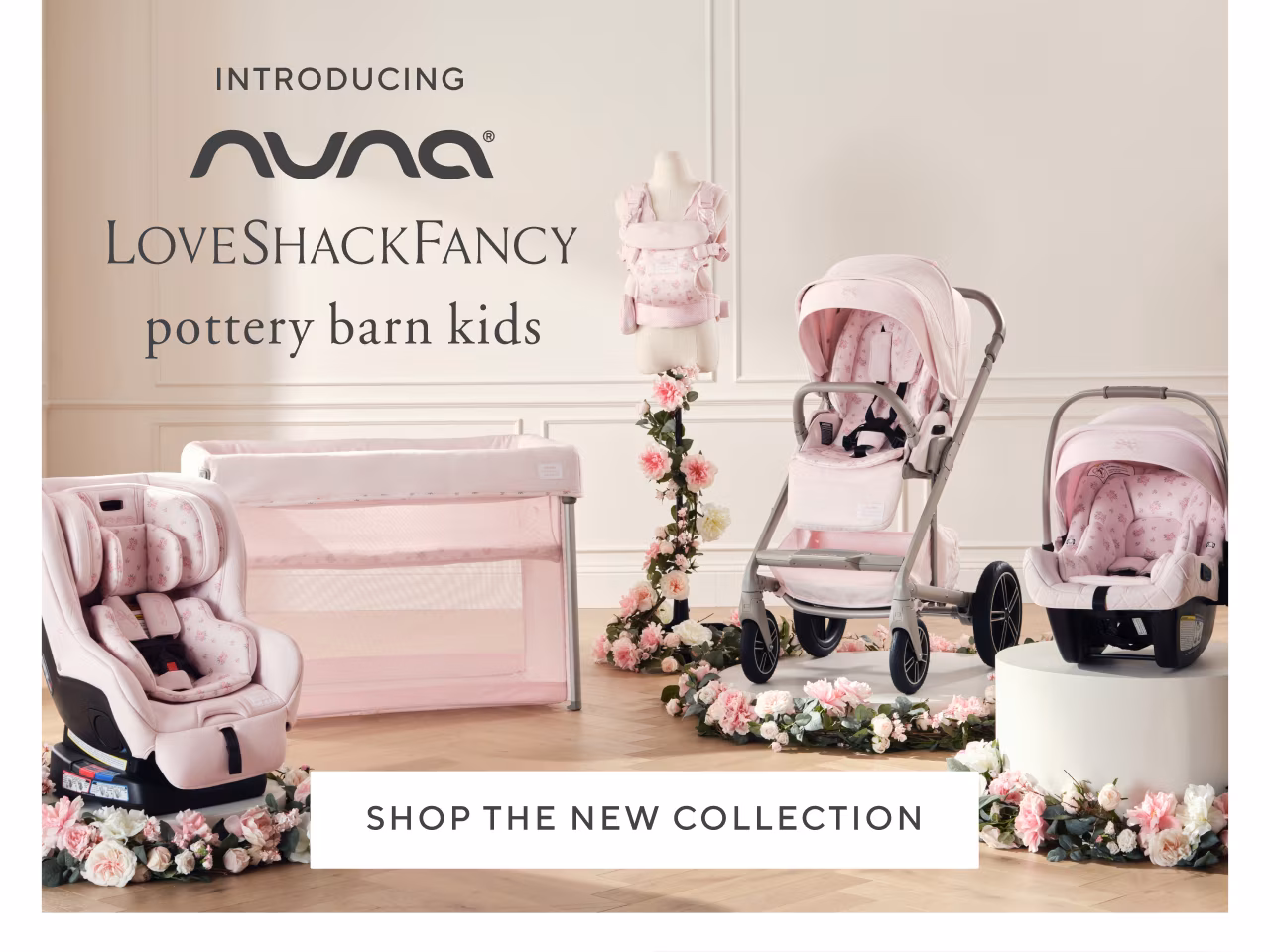 Introducing Nuna x LoveShackFancy x Pottery Barn Kids