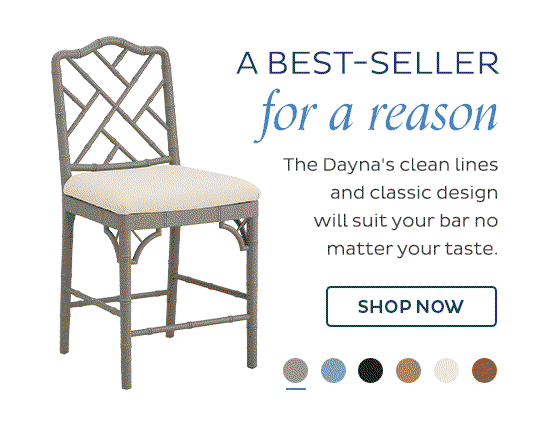 A best-seller for a reason - The Dayna's clean lines and classic design will suit your bar no matter your taste. - Shop Now