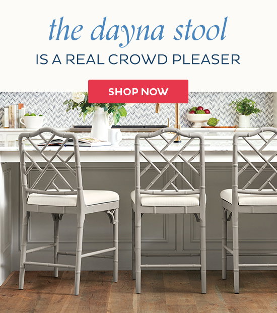 The dayna stool is a real crowd pleaser - Shop Now