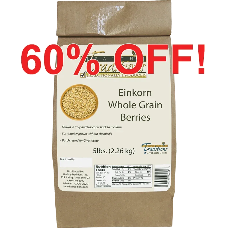 Image of Einkorn Ancient Grain Berries - 5 lb. bag