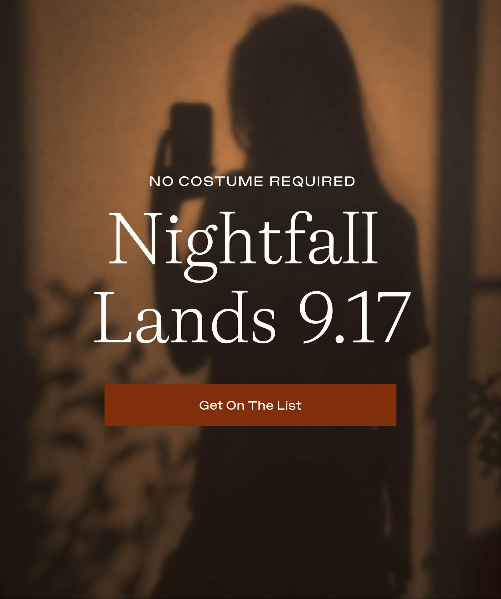 NIGHTFALL. LANDS 9/17. GET ON THE LIST.