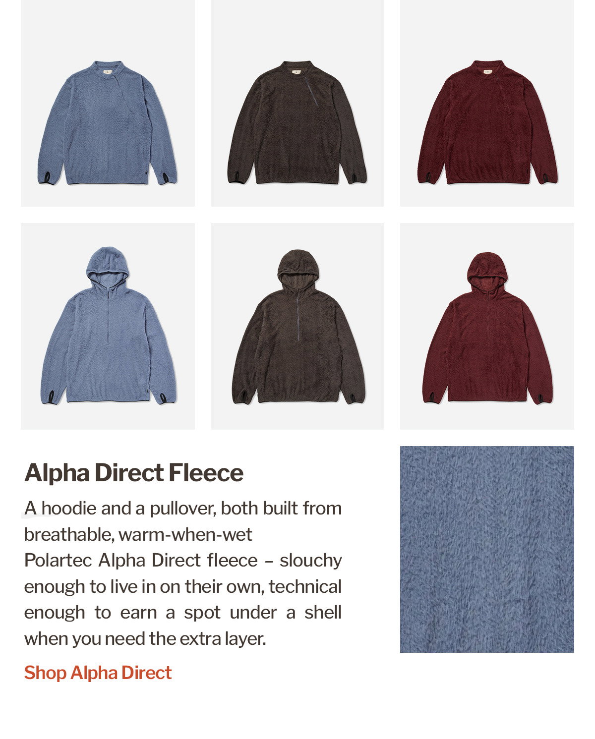 Snow Peak Alpha Direct | Polartec Active Insulation | WildBounds