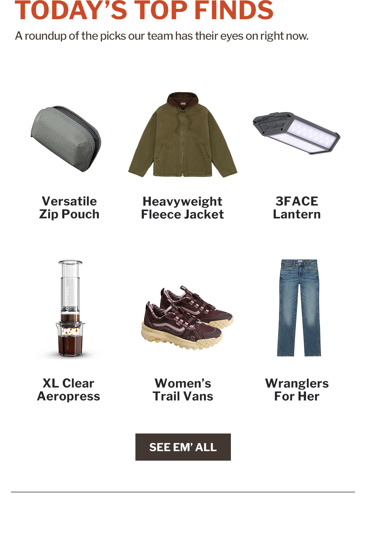 Today's Top Finds | WildBounds
